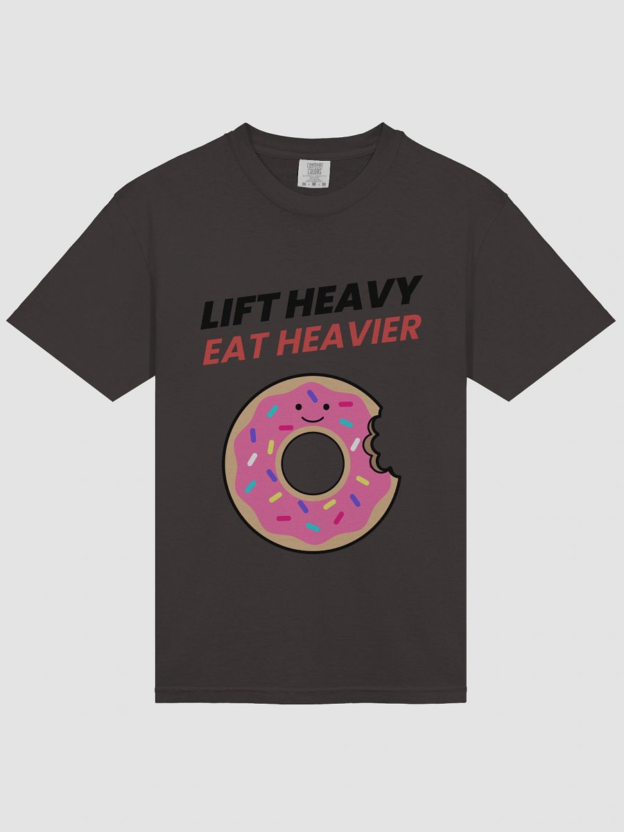 EAT HEAVIER Donut Graphic Tee product image (21)