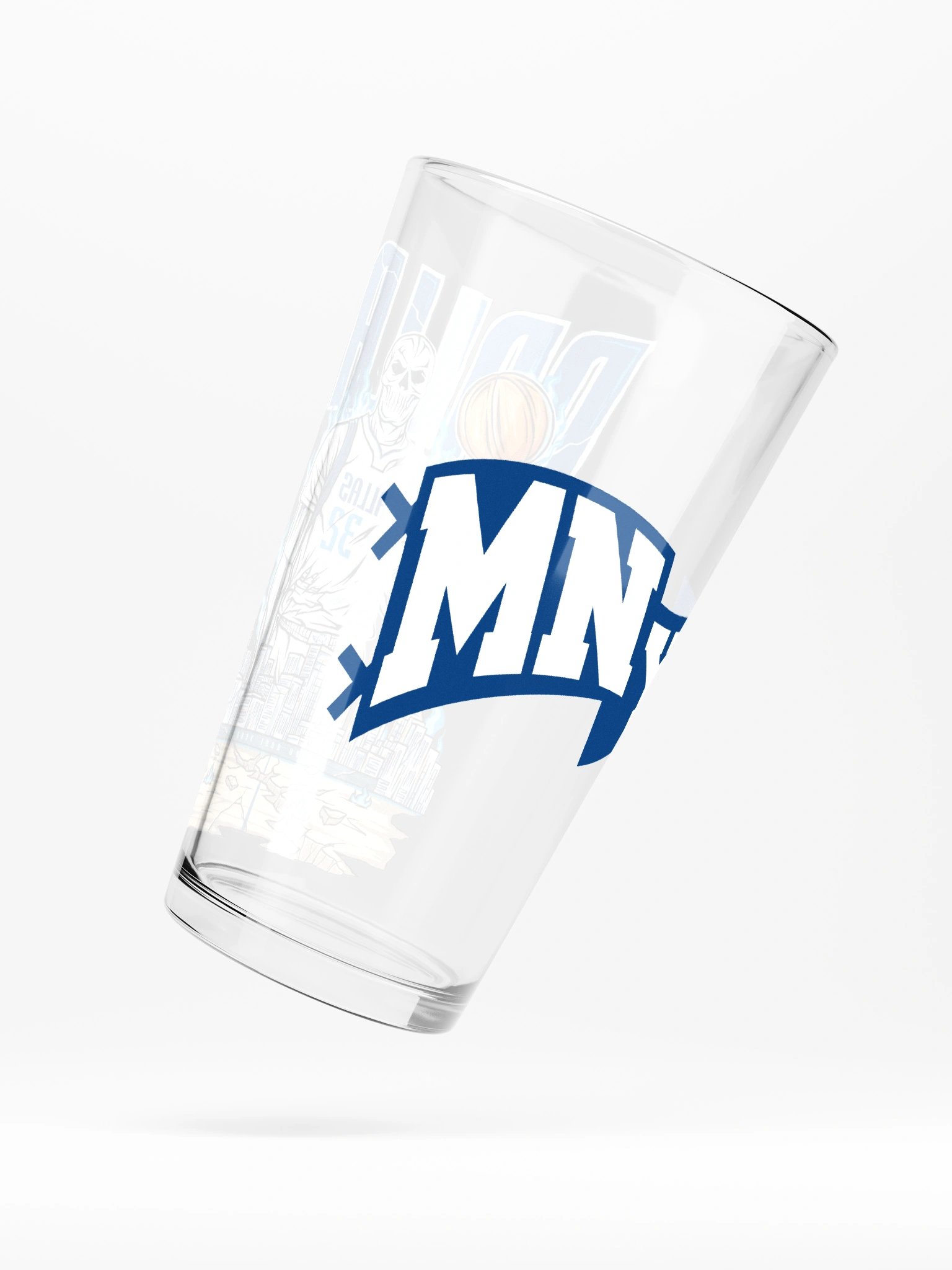 Dallas, Welcome to Basketball Pint Glass product image (2)