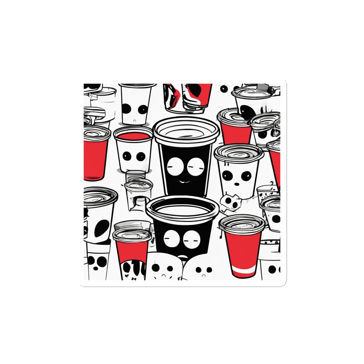 Expressive Drink Cup Magnets product image (2)