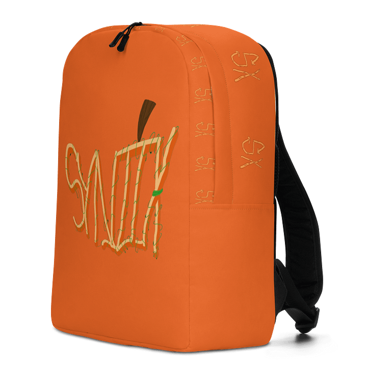 Halloween Pumpkin SynjiX Backpack (Orange) product image (2)