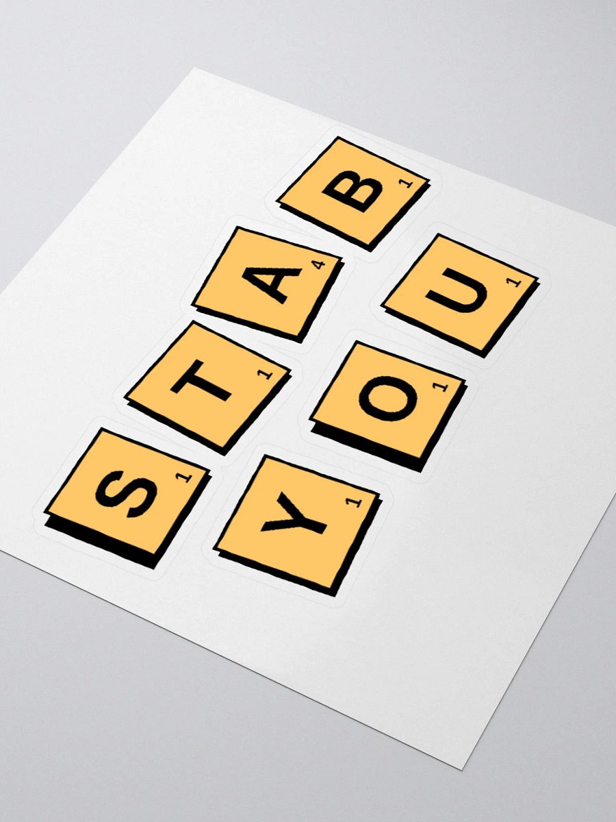 STAB YOU STICKER product image (3)