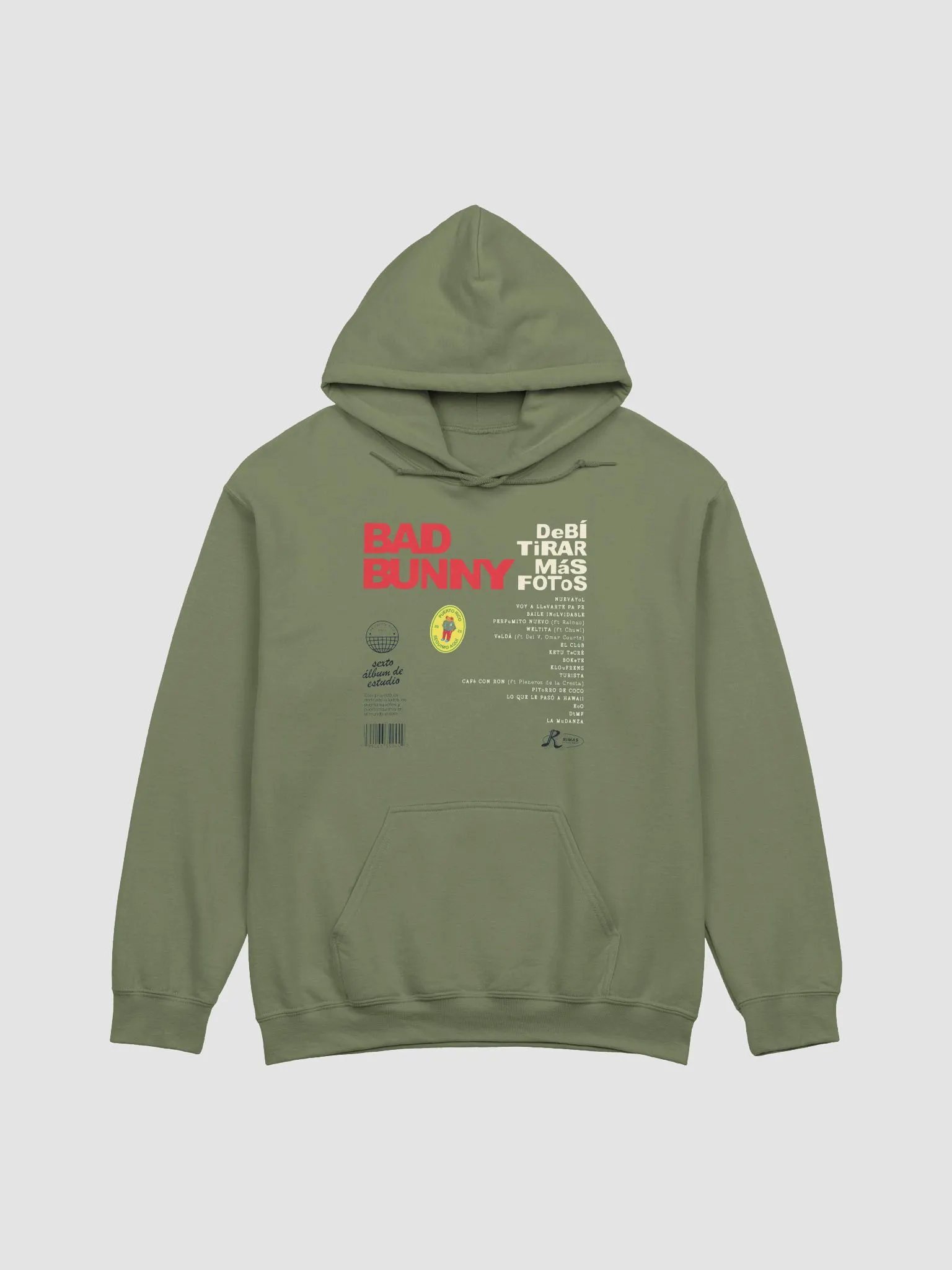 Bad Bunny Album 2025 DeBÍ TiRAR MáS FOToS Hoodie product image (29)