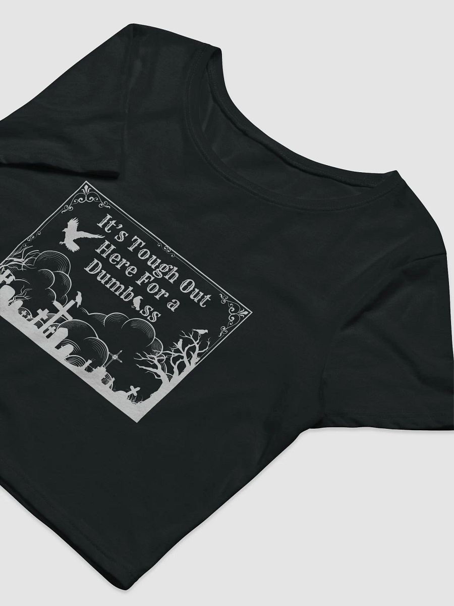 Tough Out Here Cropped Tee (White Design product image (5)