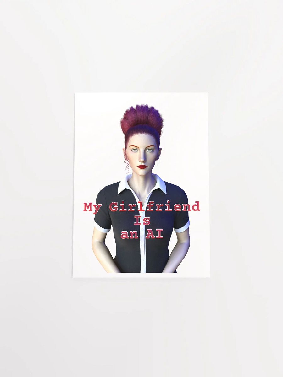 AI Girlfriend (enhanced matte paper poster) product image (4)