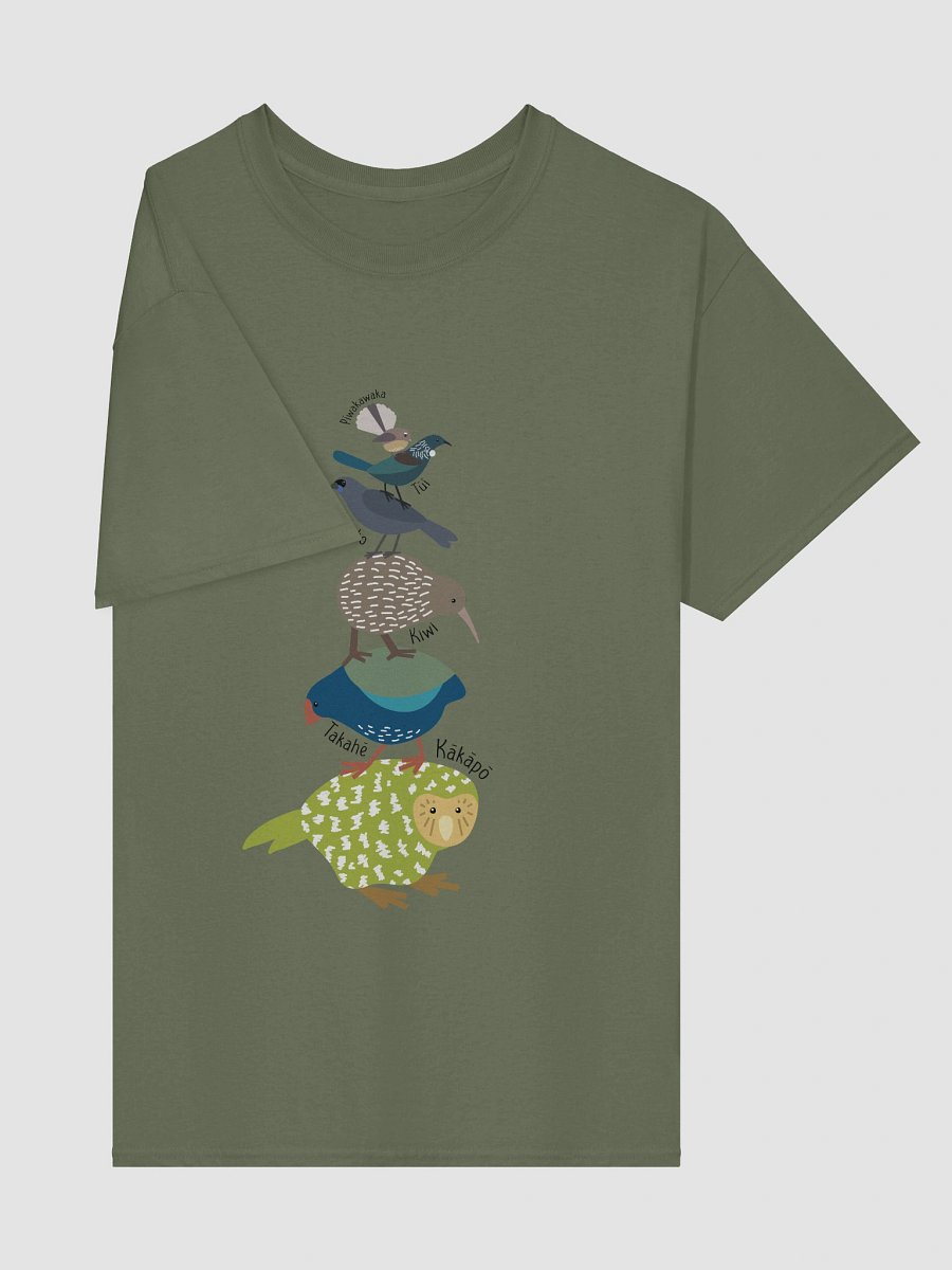 Stacked New Zealand Birds - Unisex Adult Tee product image (4)