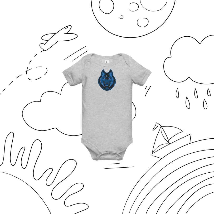 Mystic Wolf Baby Onesie product image (7)
