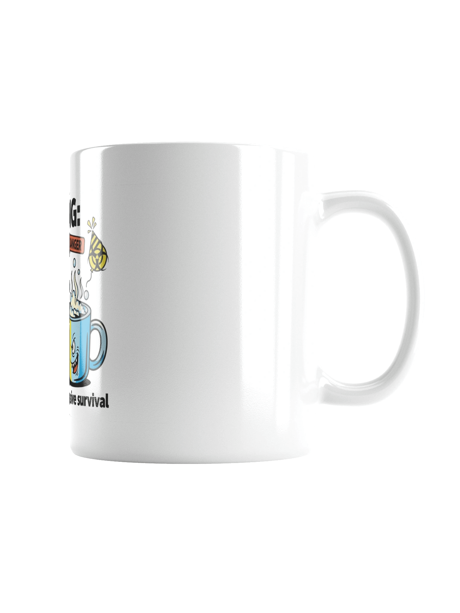 Survival Warning Mug product image (5)
