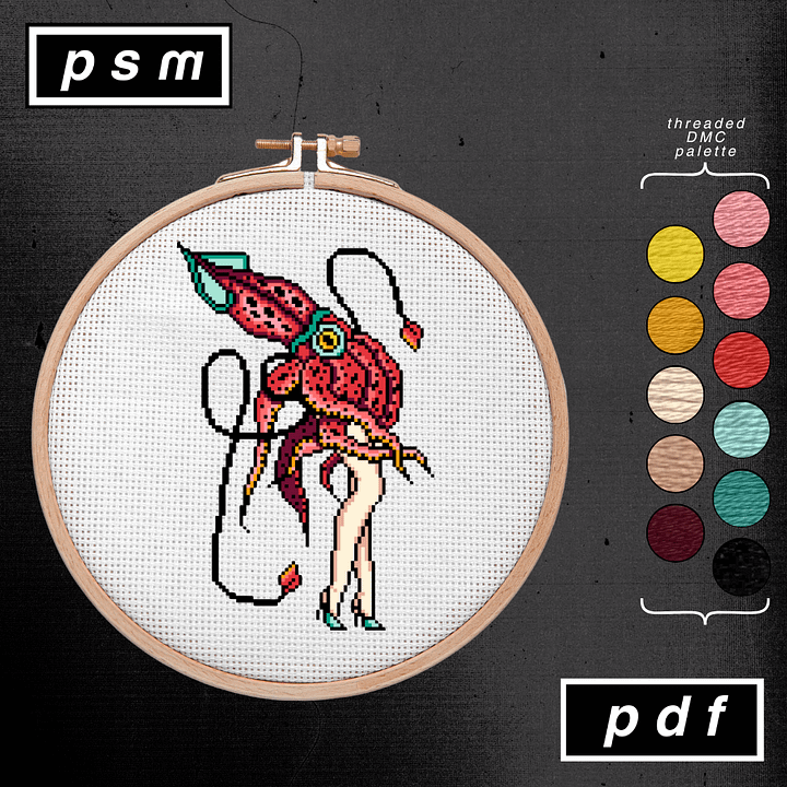 Squid Lady Pattern product image (1)