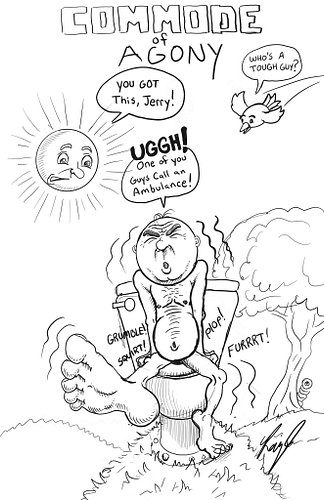 We’ve all been Jerry a few times in our lives. 

More irresponsible cartooning from yours truly.