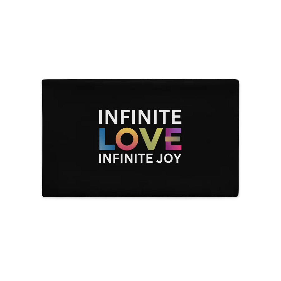 Infinite Love Infinite Joy Block Pillow Case product image (8)