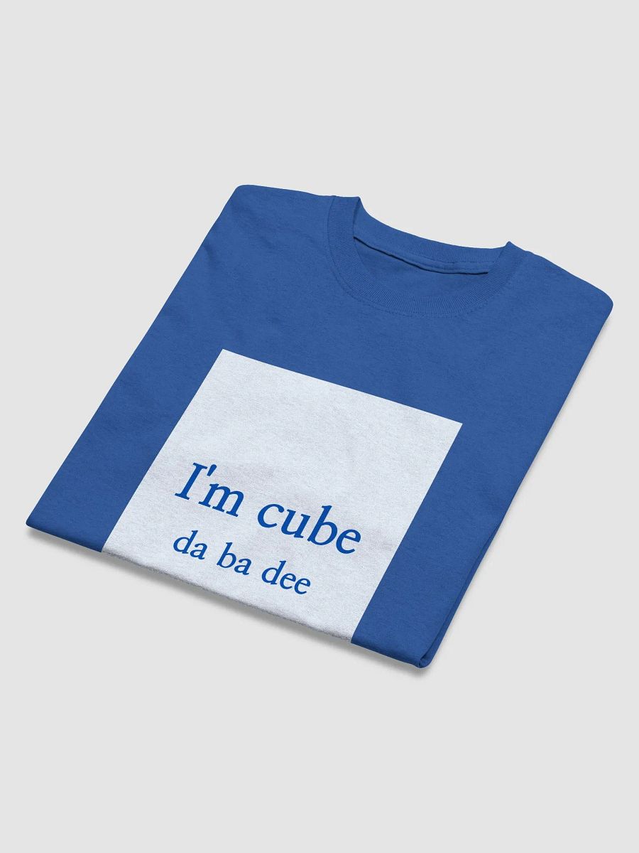 I'm cube t-shirt product image (3)