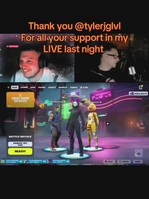 tylerjglvl, thank you for the incredible support in my LIVE last night!! @tylerjglvl #livegift #supergg #fyp #streamer 