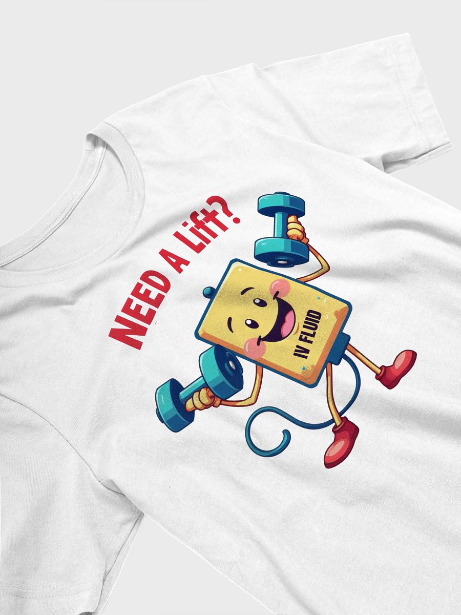 Get a Lift IV Dumbbell Cartoon T-Shirt product image (25)