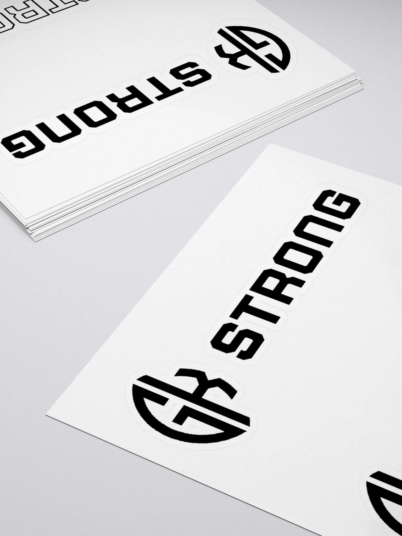 GK Strong Black Stickers product image (4)