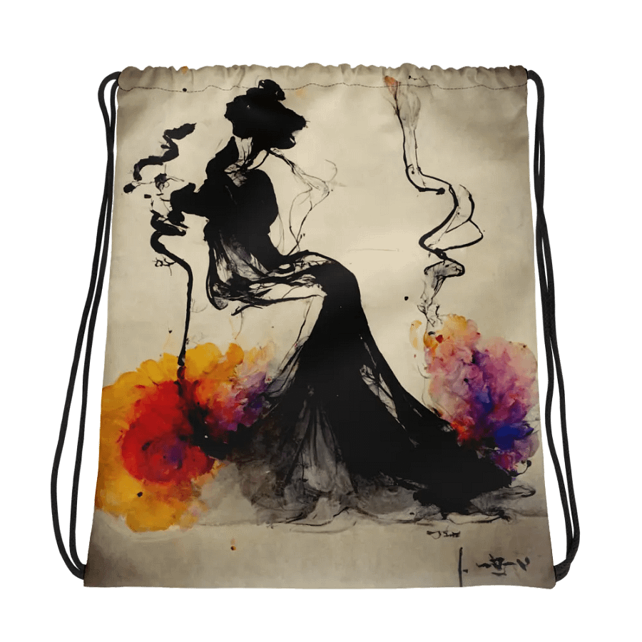Vivid Dreams All-Over Drawstring Bag product image (1)