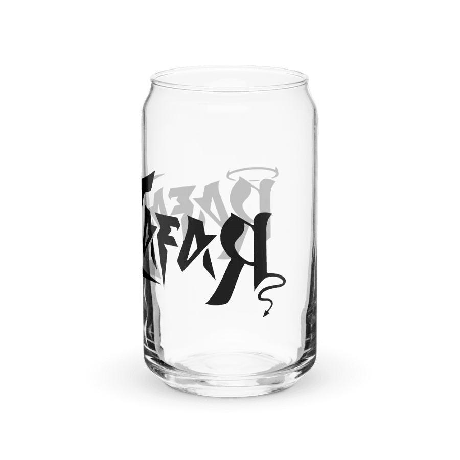 RafaZafar Logotext Can Glass (black) product image (9)