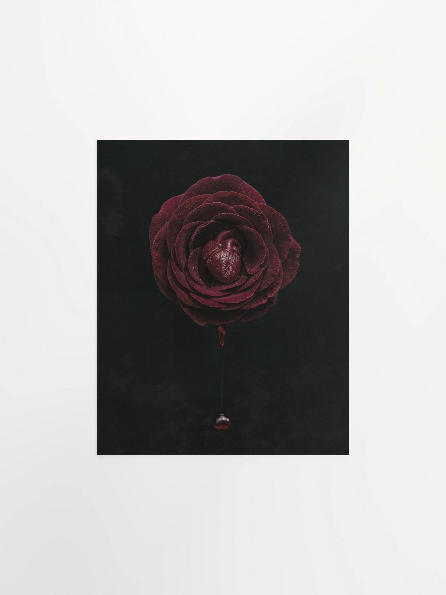 The Bleeding Bloom Matte Poster product image (2)