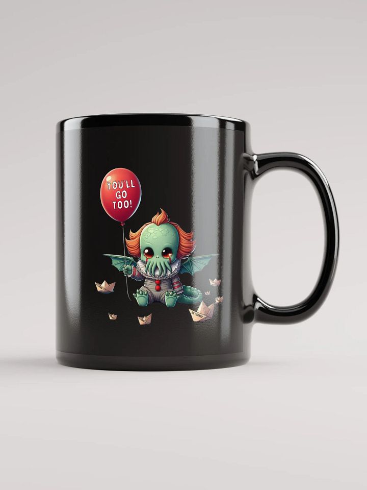 You'll Go Too! S.S. Corner Black Mug product image (1)