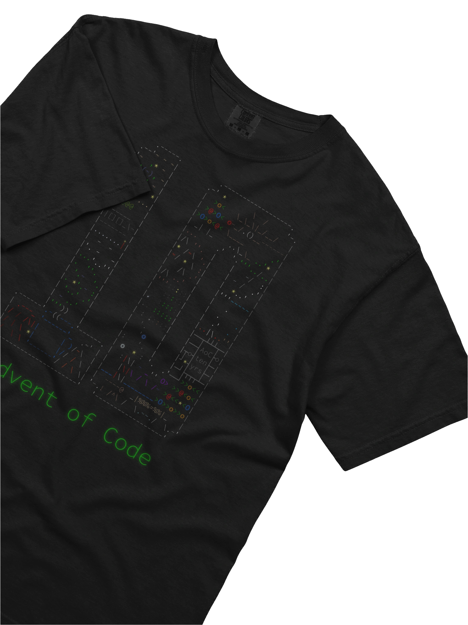 Advent of Code - AoC ten yrs - Heavyweight T-Shirt product image (5)