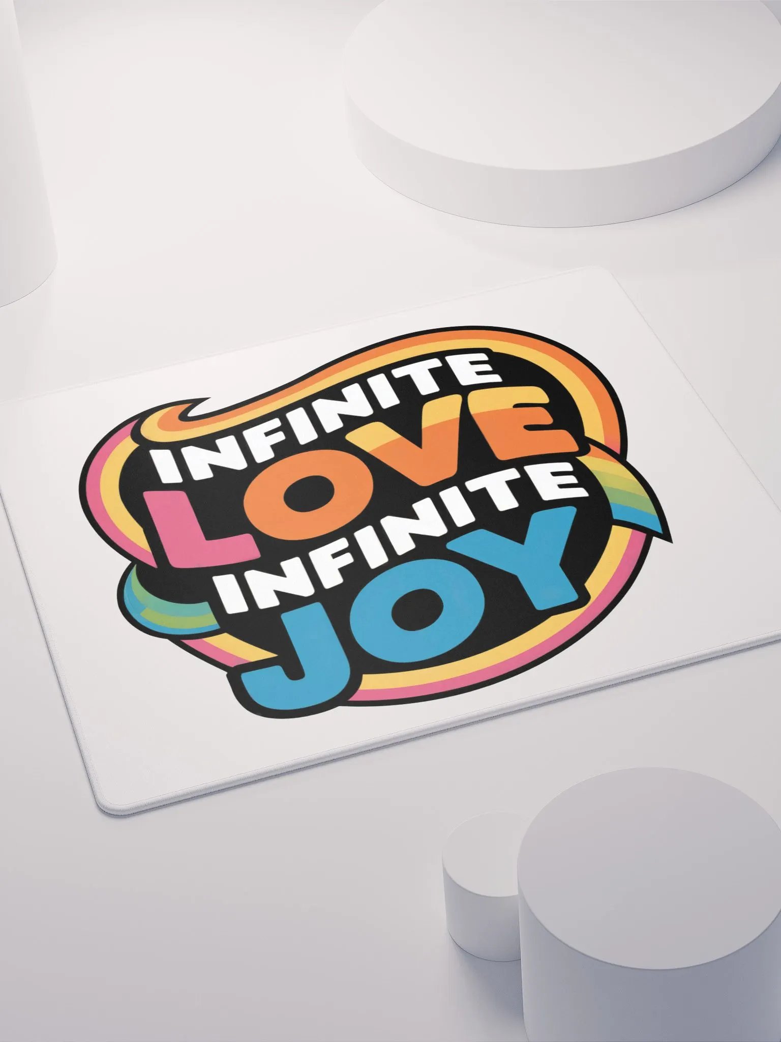 Infinite Love Infinite Joy Gaming Mouse Pad product image (4)