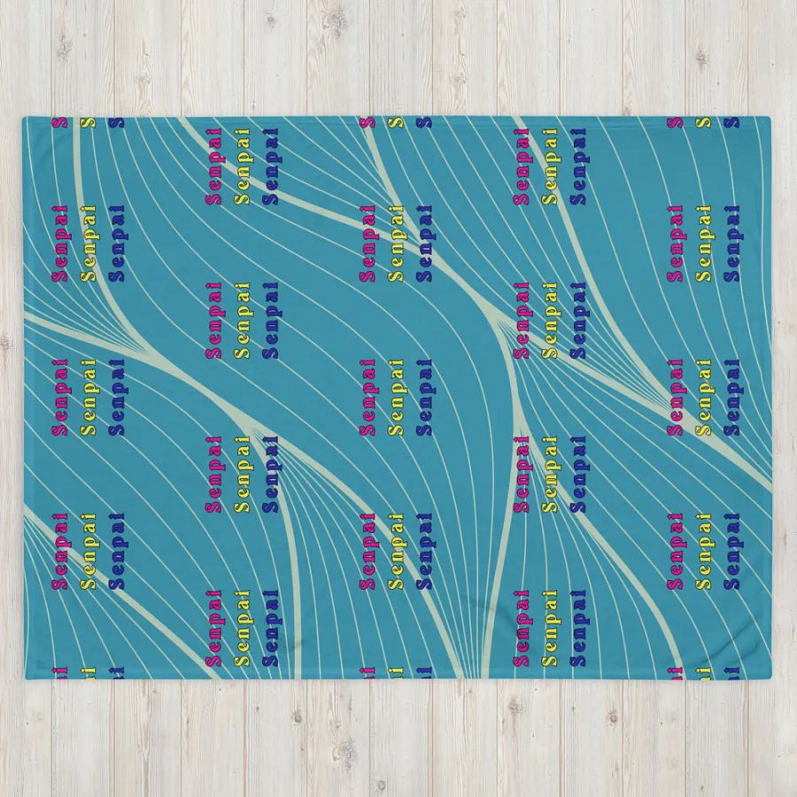Senpai Throw Blanket product image (4)