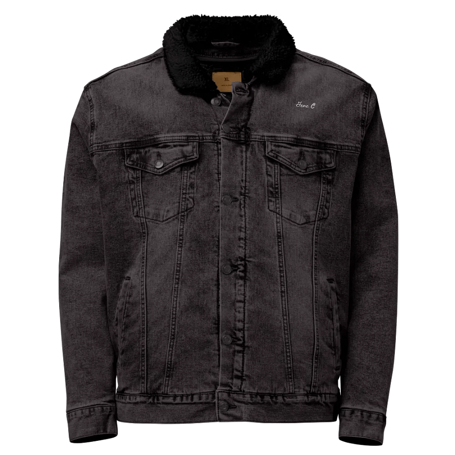 Gene C. Signature Unisex Sherpa Denim Jacket product image (1)