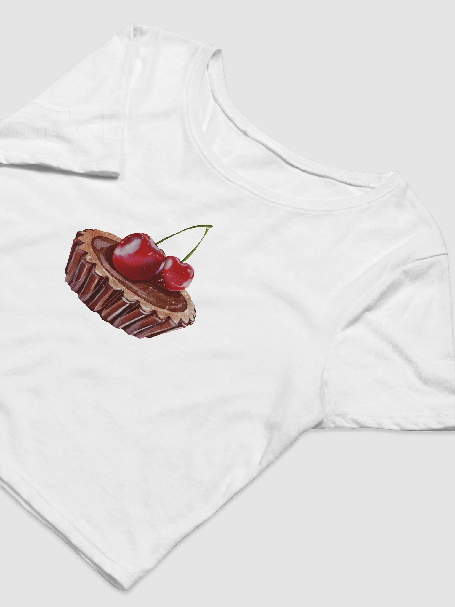 Cherry Chocolate Tart Baby Tee product image (3)