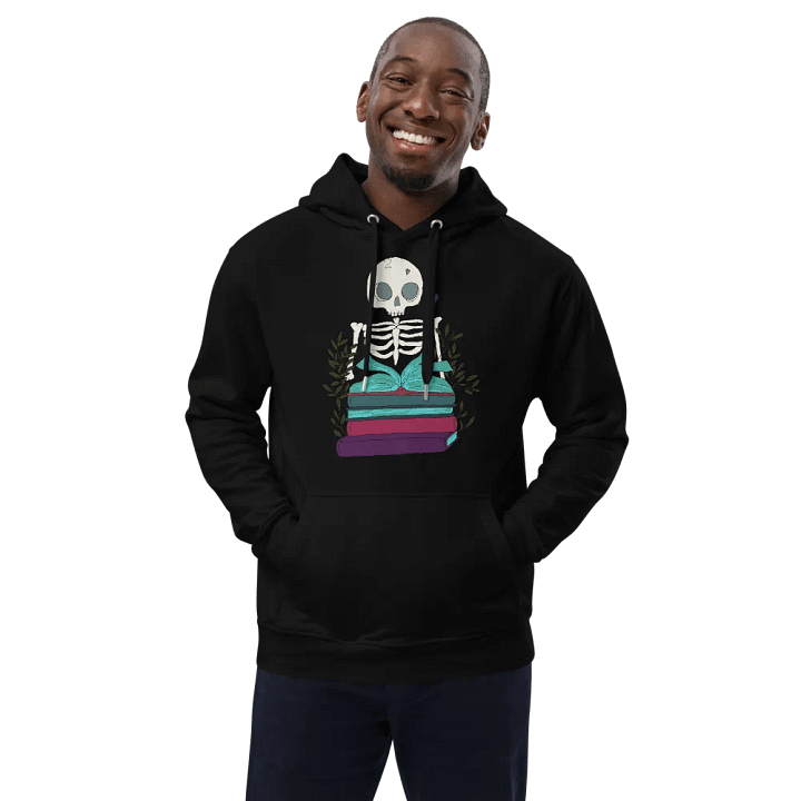 Skelly Book Club Eco Hoodie product image (1)
