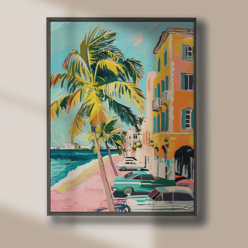 Orange Tree Summer Gallery Wall Set of 6 Prints - DIGITAL product image (8)