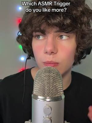 Which asmr trigger was better? #asmr #asmrforsleep #asmrtriggers #visualasmr #visualtriggers 