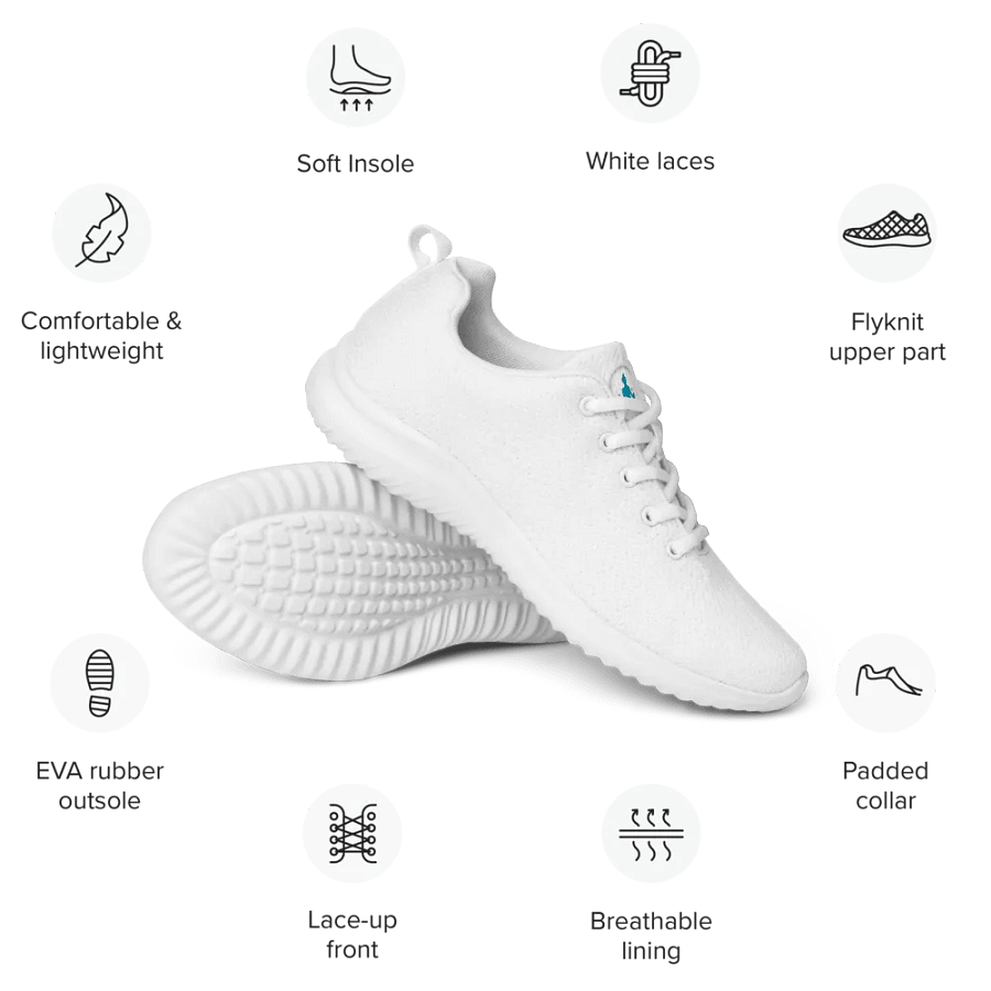 StrideLight Men's Flyknit Athletic Shoes - Lightweight Comfort for Active Days product image (4)