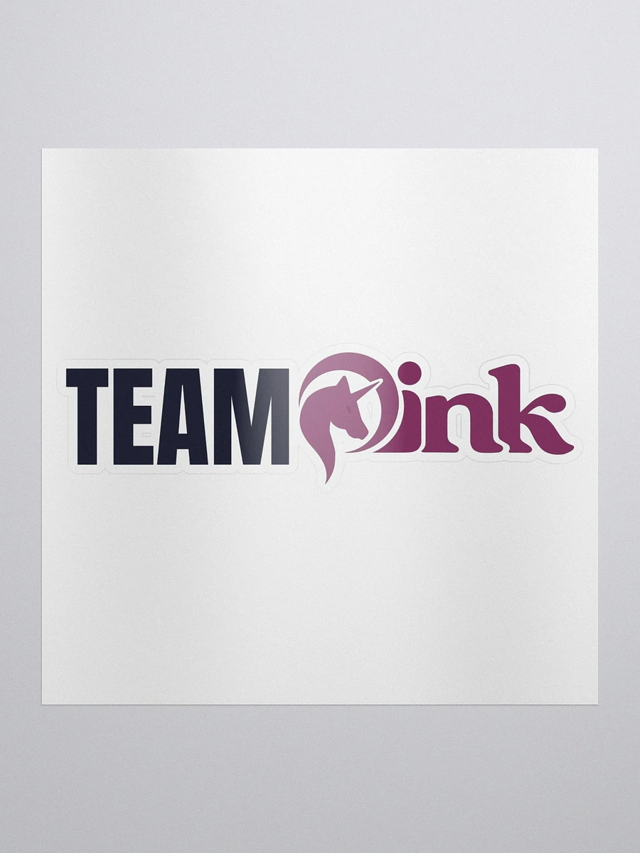 TEAM PINK sticker product image (1)