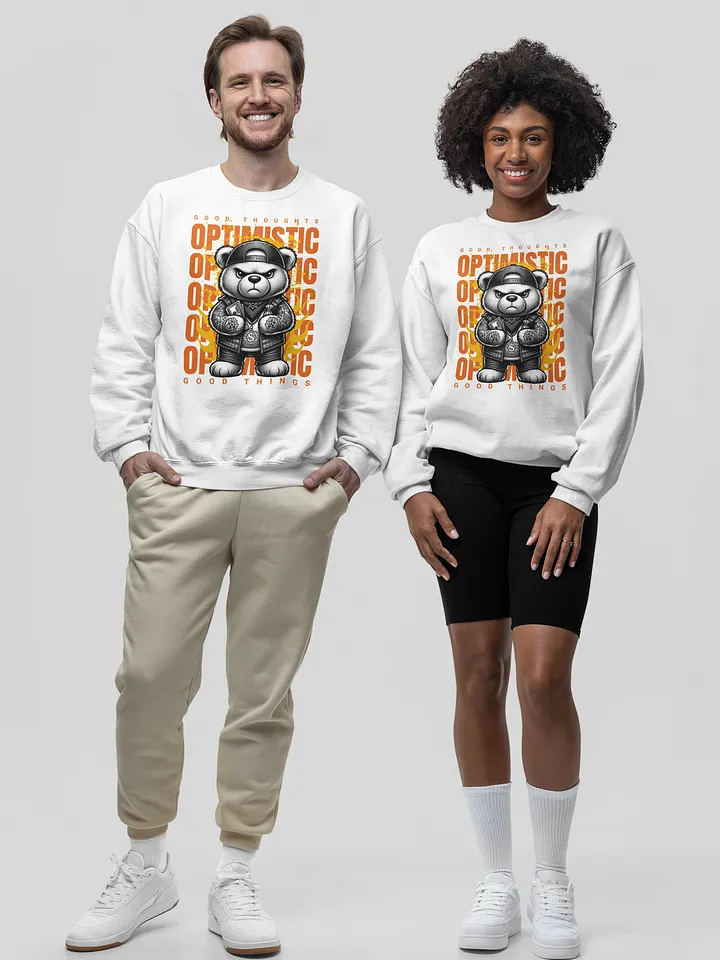 Optimistic | Unisex Premium Sweatshirt by Cotton Heritage product image (1)