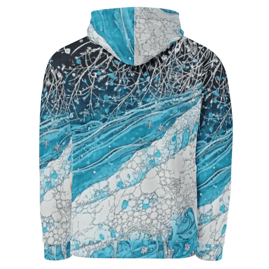 Winter Frost, Recycled Unisex Hoodie product image (6)