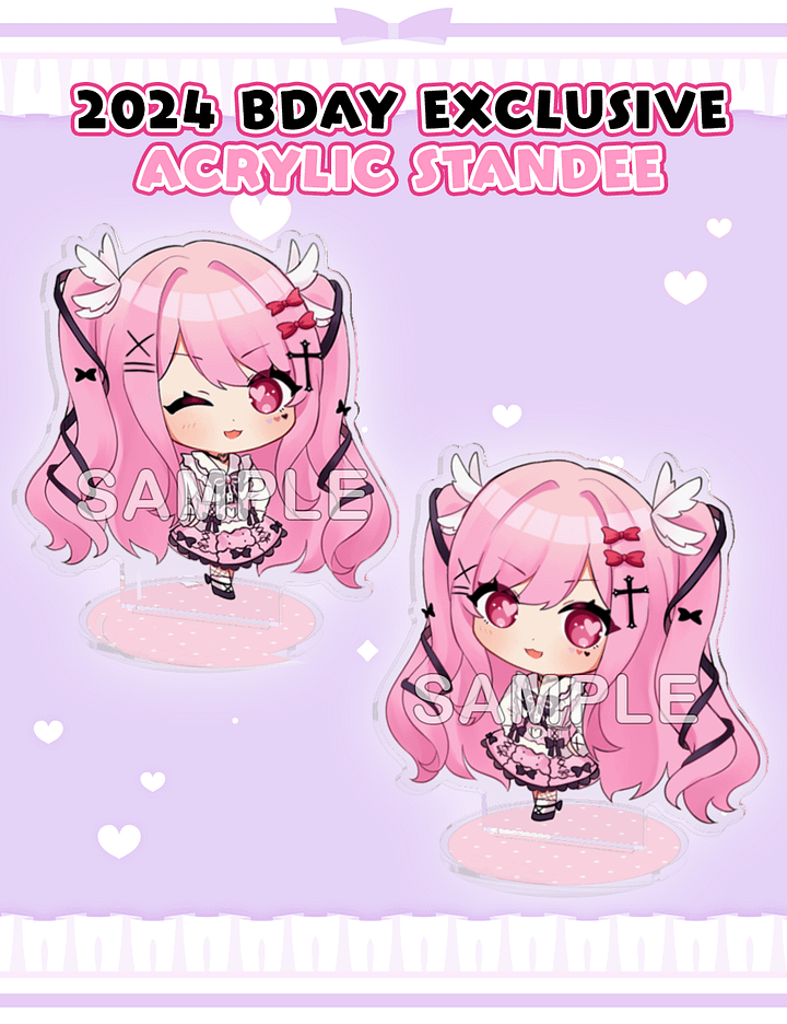 2024 Exclusive Tenshi Birthday Acrylic Standee (LIMITED EDITION) product image (1)