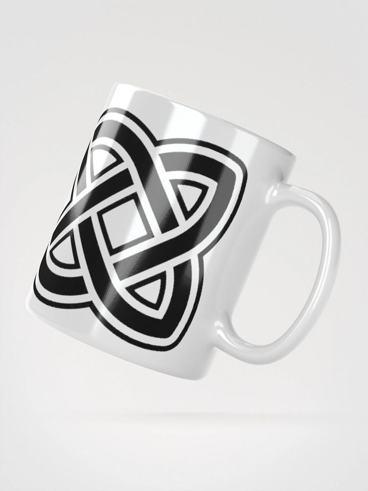 Forged In Valhalla: Norse Knot Warrior Mug – 11oz product image (2)
