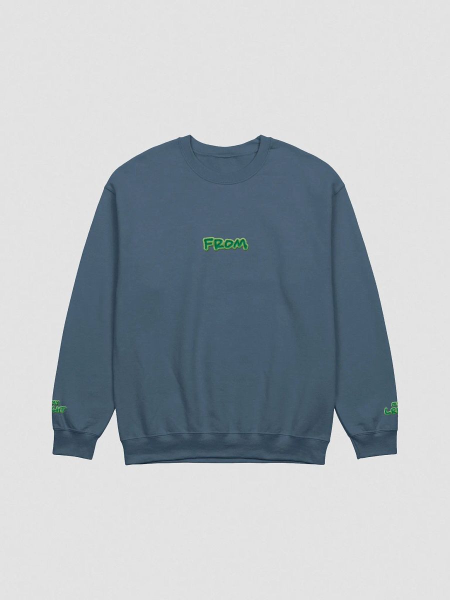 my left from my right embroidered crewneck (LEAF DESIGN) product image (2)