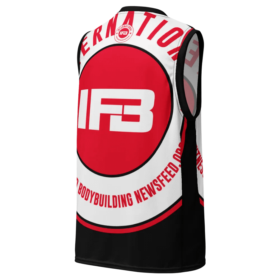 IFBNewsfeed.Org's All-Over Print Recycled Unisex Basketball Jersey product image (4)