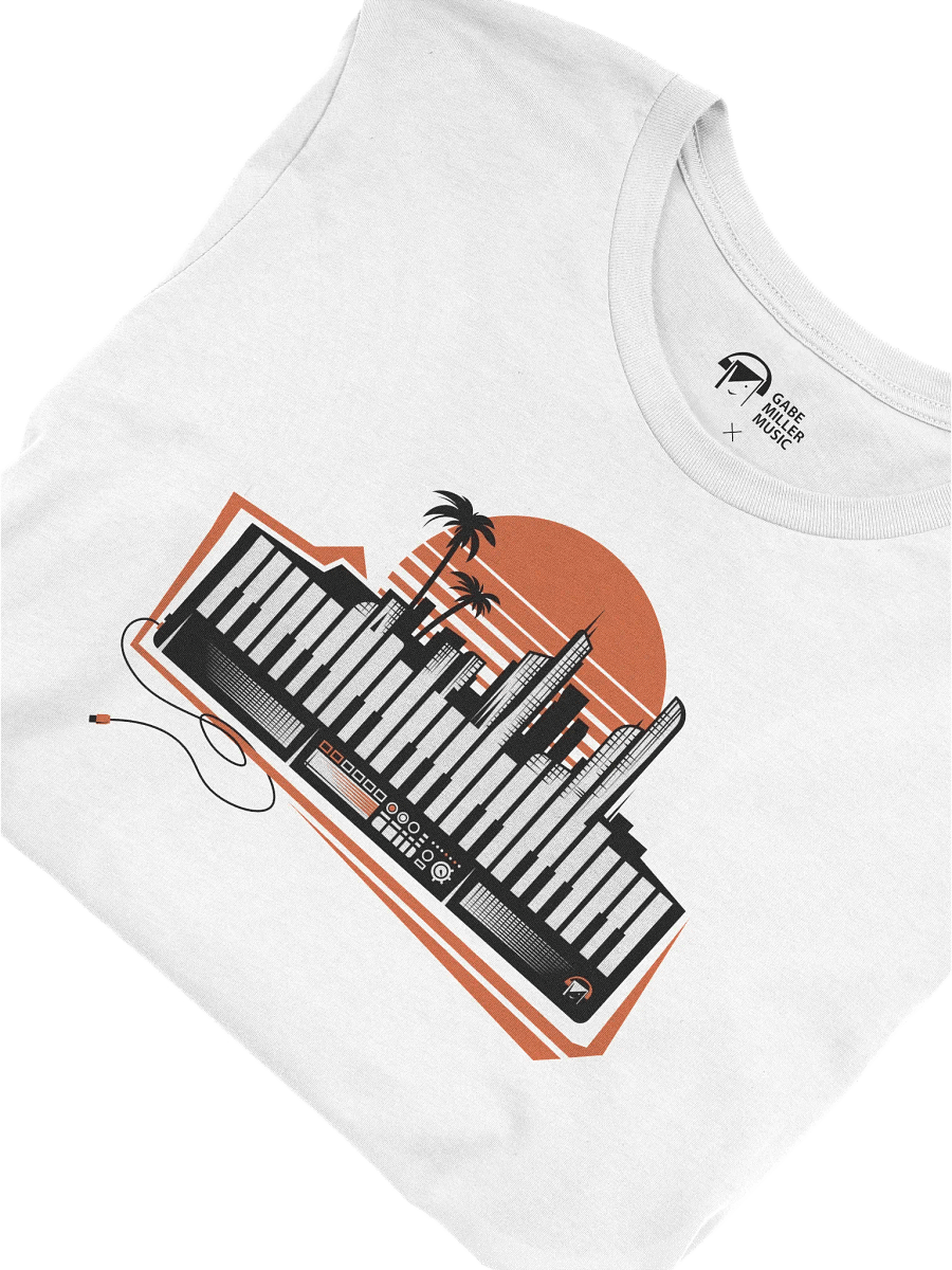 Keyboard City unisex tee product image (5)