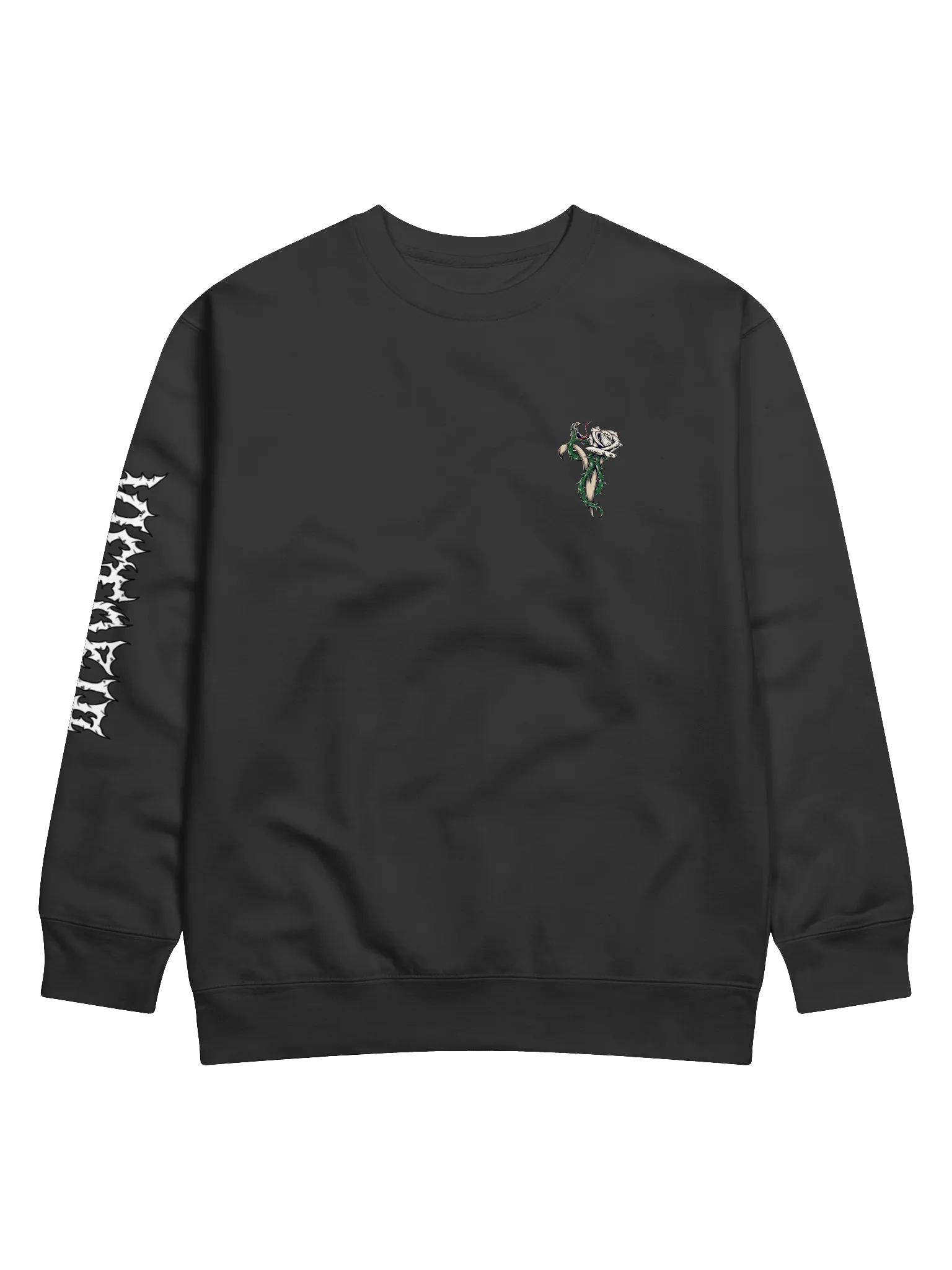 White V-Rose Crewneck product image (2)