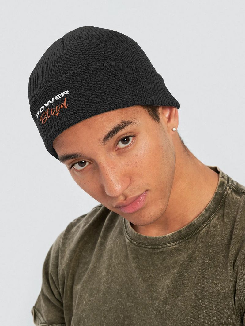 Power In The Blood | Organic Cotton | Beanie