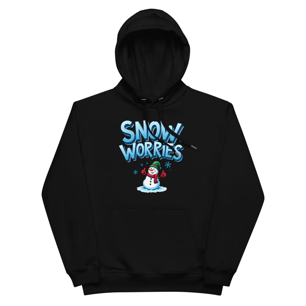 Snow Worries Eco Hoodie product image (2)