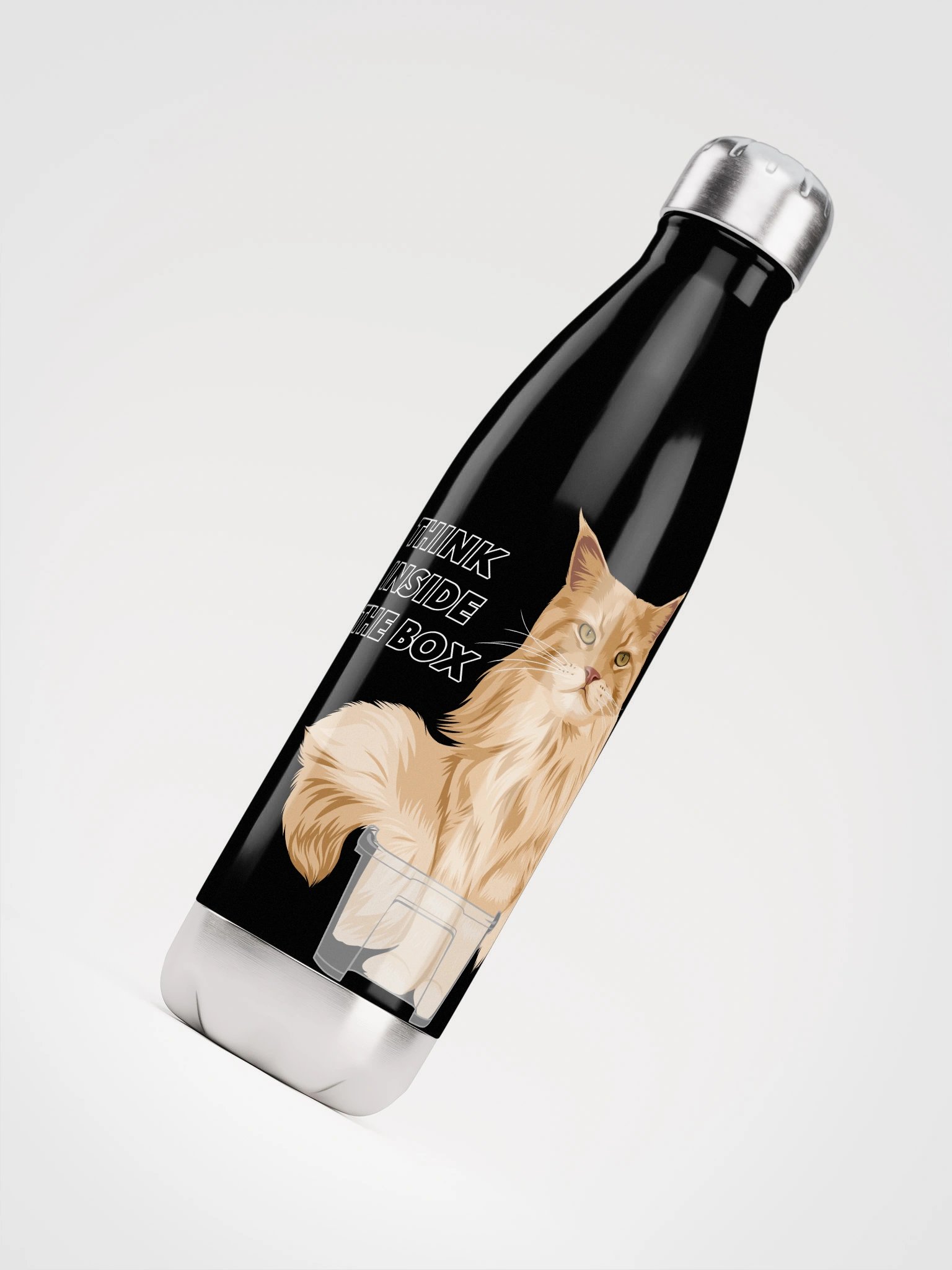 Buster's Water Bottle - "Think Inside the Box" product image (4)