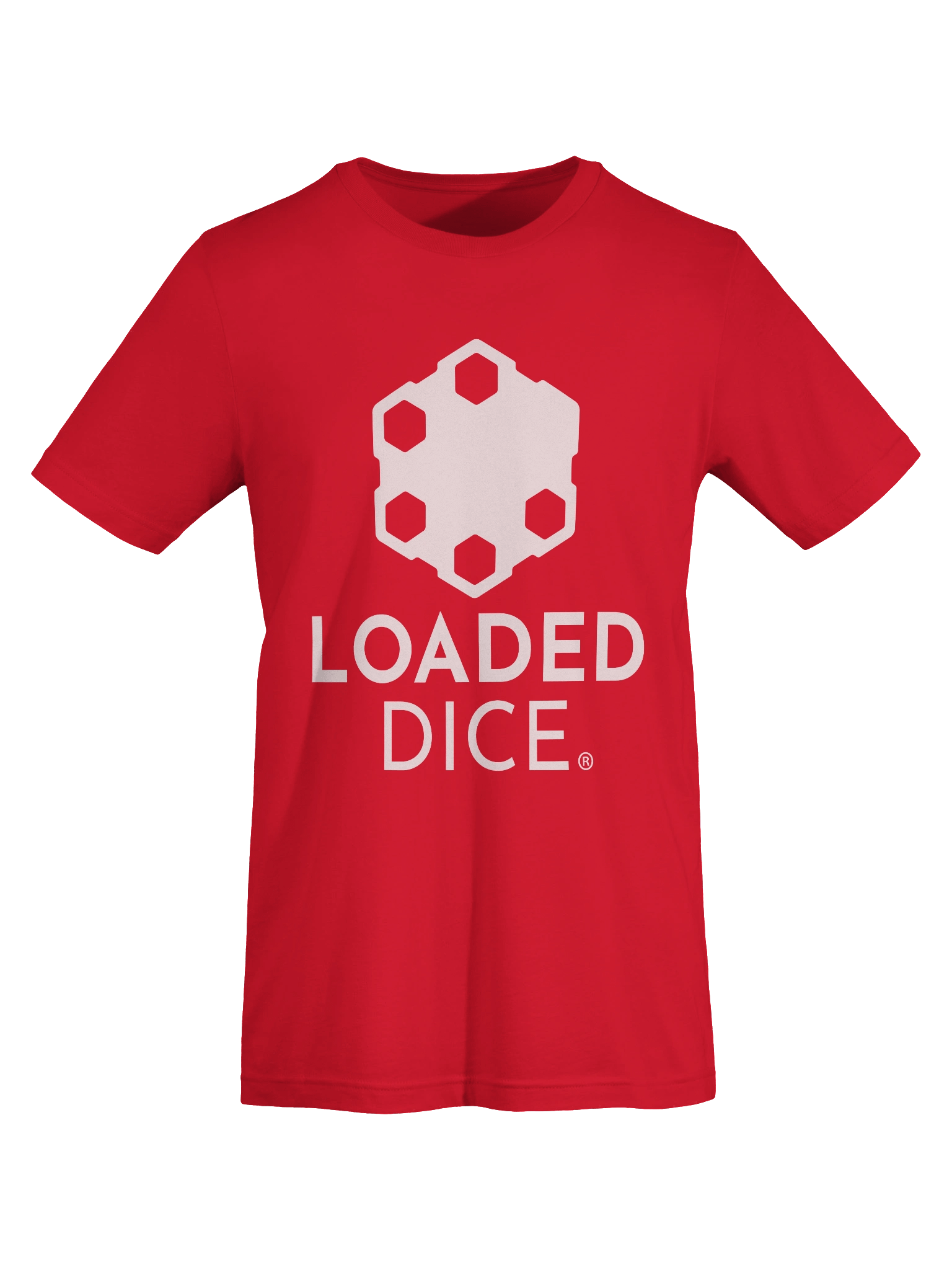 Loaded Dice Graphic T-Shirt Red product image (7)