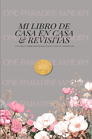 Mi Libro de Casa en Casa y Revisitas | 2025 | Libro Digital product image (1)