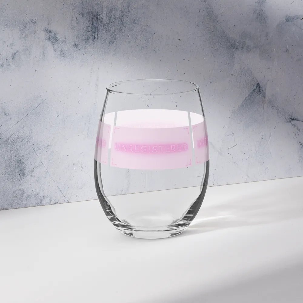 UNREGISTERED - Stemless Wine Glass product image (1)