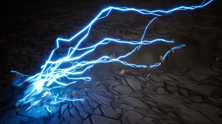 Electro FX in Unreal Engine 5.4 Niagara | Download Files product image (3)