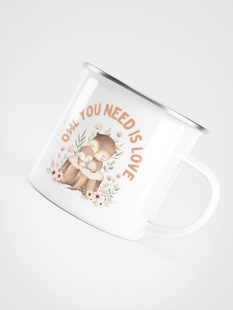 Owl you need is love Enamel Mug product image (5)