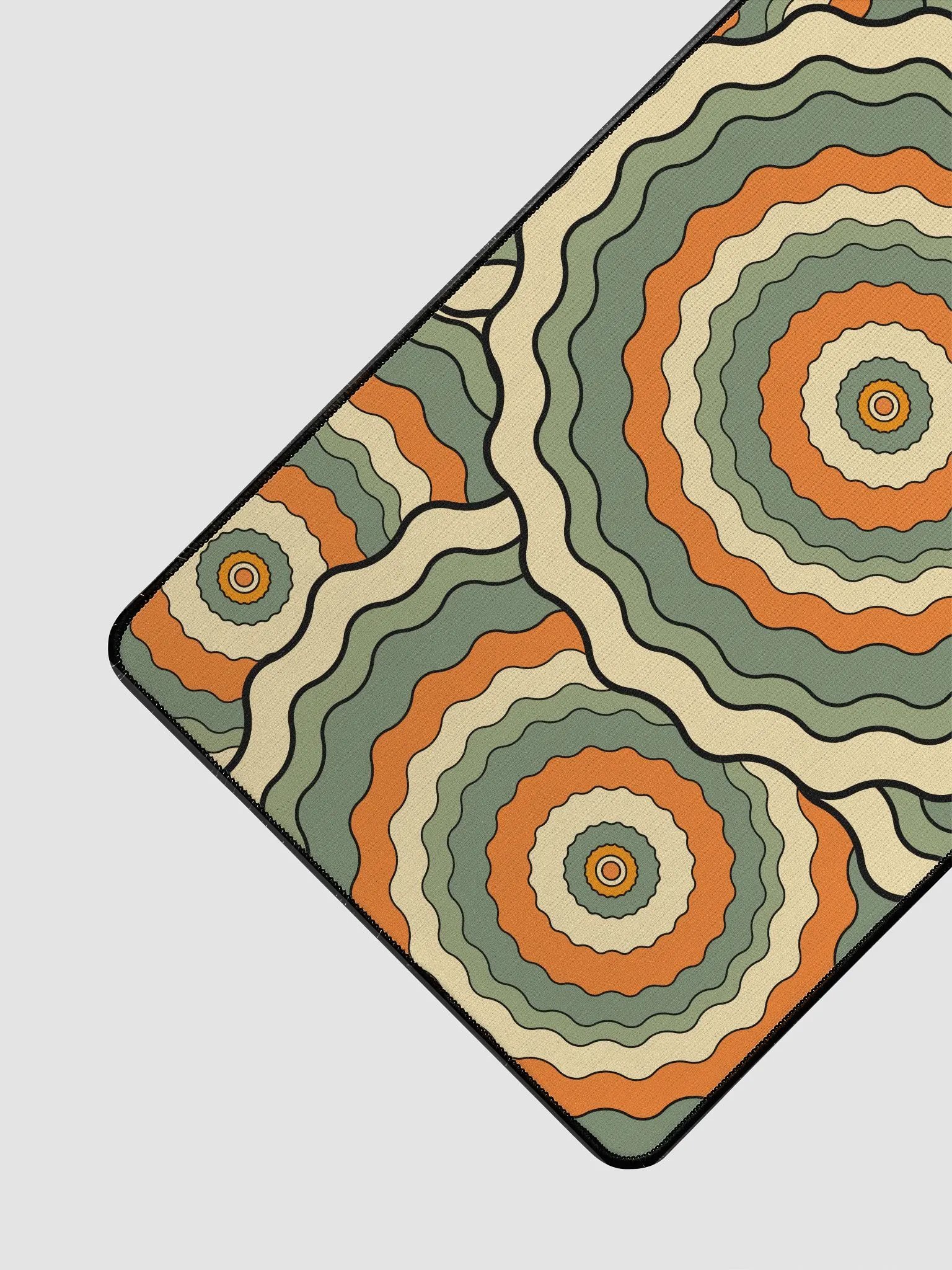 Pumpkin - Waves | Desk Mat product image (3)
