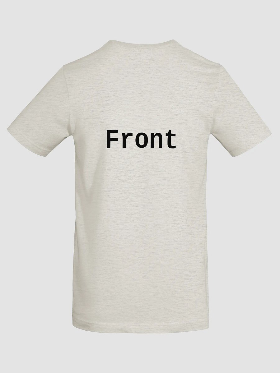 Front Back Simple Tee - Incorrect - Light Color product image (62)